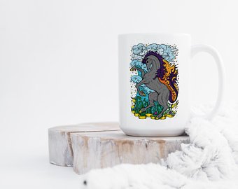 Elemental Horse Mug